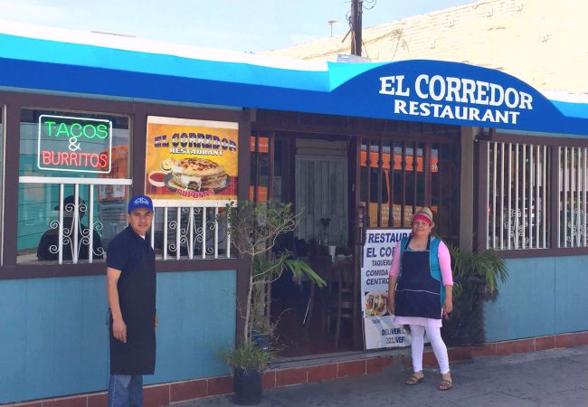 Founders of el corredors restaurant